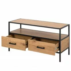 Red Living TV-Lowboard Coogee II - Wildeiche Dekor / Schwarz -Kommoden Verkäufe 2023 1000315188 211214 11593600067 DETAILS P000000001000315188