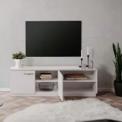 Loftscape TV-Lowboard Modica - Hochglanz Weiß -Kommoden Verkäufe 2023 1000329950 220203 161449000021 MOOD DETAILS P000000001000329950 mood