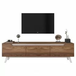 Loftscape TV-Lowboard Potsdam - Walnuss Dekor -Kommoden Verkäufe 2023 1000333636 220302 030 DETAILS P000000001000333636