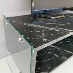 Loftscape TV-Rack Nevele - Marmor Schwarz Dekor -Kommoden Verkäufe 2023 1000333680 220302 030 DETAILS P000000001000333680