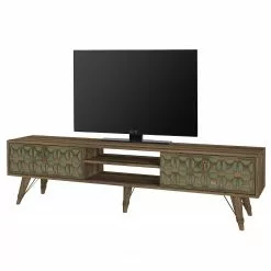 Loftscape TV-Lowboard Wik - Walnuss Hell Dekor