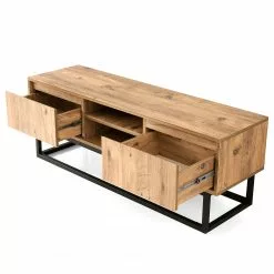 Red Living TV-Lowboard Boddington I - Kiefer Dekor / Schwarz -Kommoden Verkäufe 2023 1000333727 220302 030 DETAILS P000000001000333727