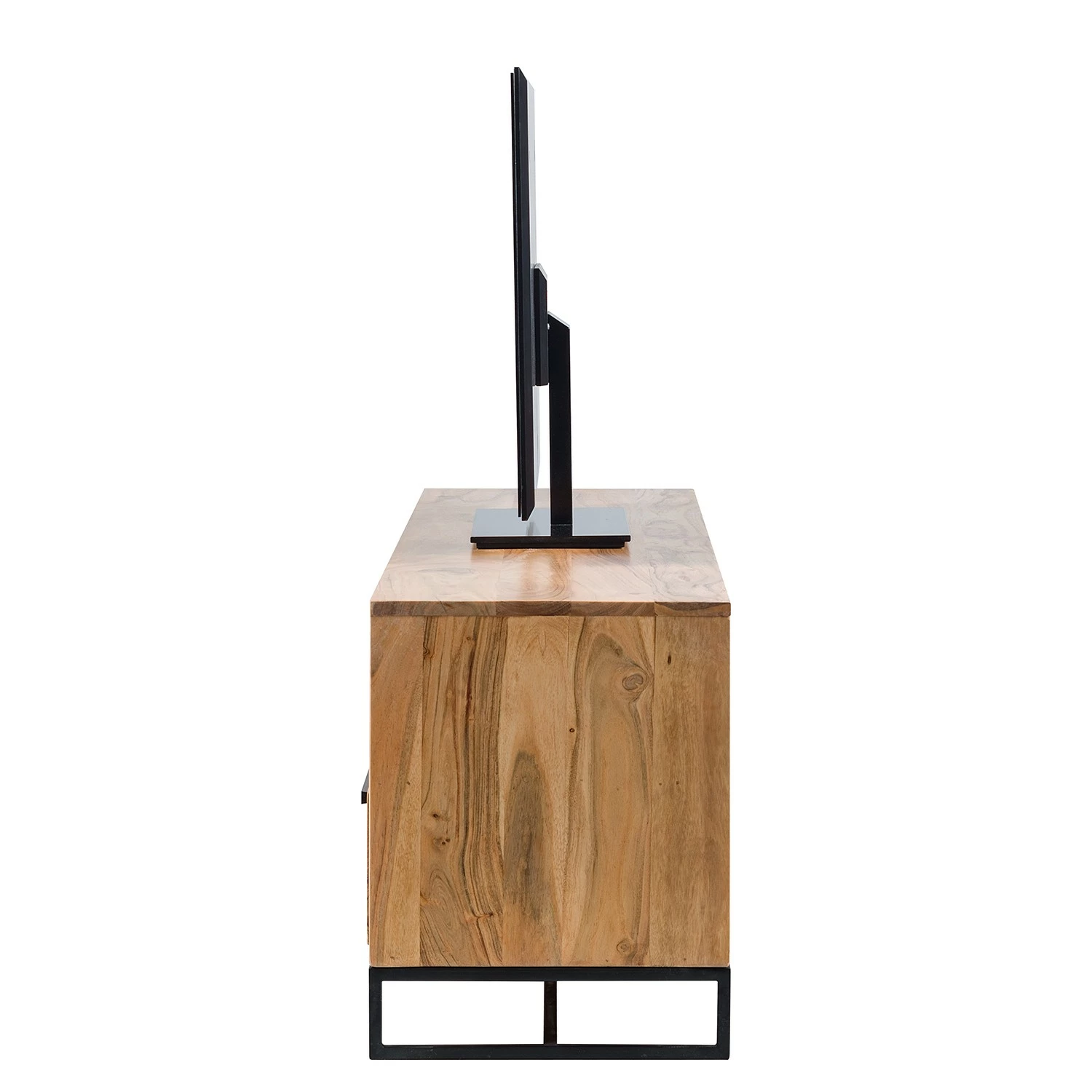 Ars manufacti TV-Lowboard Woodson V - Akazie massiv / Metall - Akazie Hellbraun 6 Ars manufacti TV-Lowboard Woodson V - Akazie massiv / Metall - Akazie Hellbraun – Bild 4