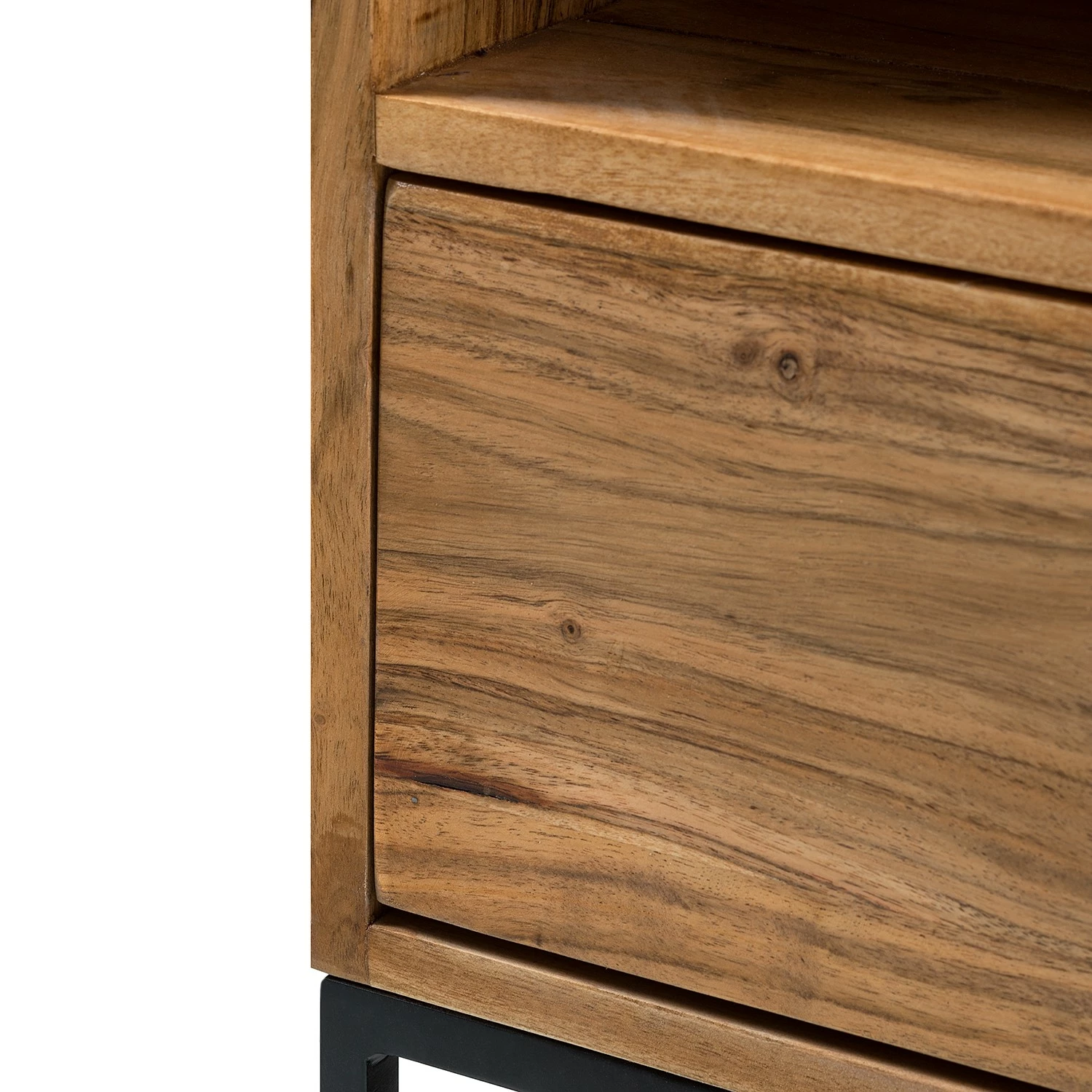 Ars manufacti TV-Lowboard Woodson V - Akazie massiv / Metall - Akazie Hellbraun 13 Ars manufacti TV-Lowboard Woodson V - Akazie massiv / Metall - Akazie Hellbraun – Bild 11