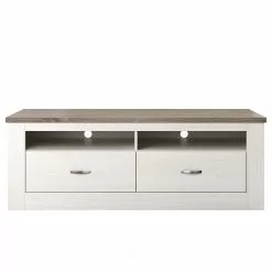 Loftscape TV-Lowboard Kilcar - Pinie Weiß / Trüffel -Kommoden Verkäufe 2023 1000341635 220323 030 DETAILS P000000001000341635