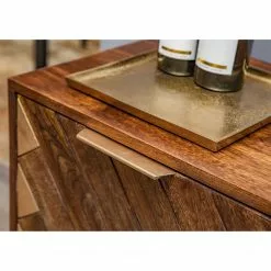 Red Living TV-Lowboard Nook - Mango massiv / Metall - Mango / Gold -Kommoden Verkäufe 2023 1000341968 220517 030 DETAILS P000000001000341968