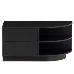 Loftscape TV-Lowboard Rozzano - Kiefer massiv - Kiefer Schwarz - Schublade links -Kommoden Verkäufe 2023 1000342103 220401 030 DETAILS P000000001000342103