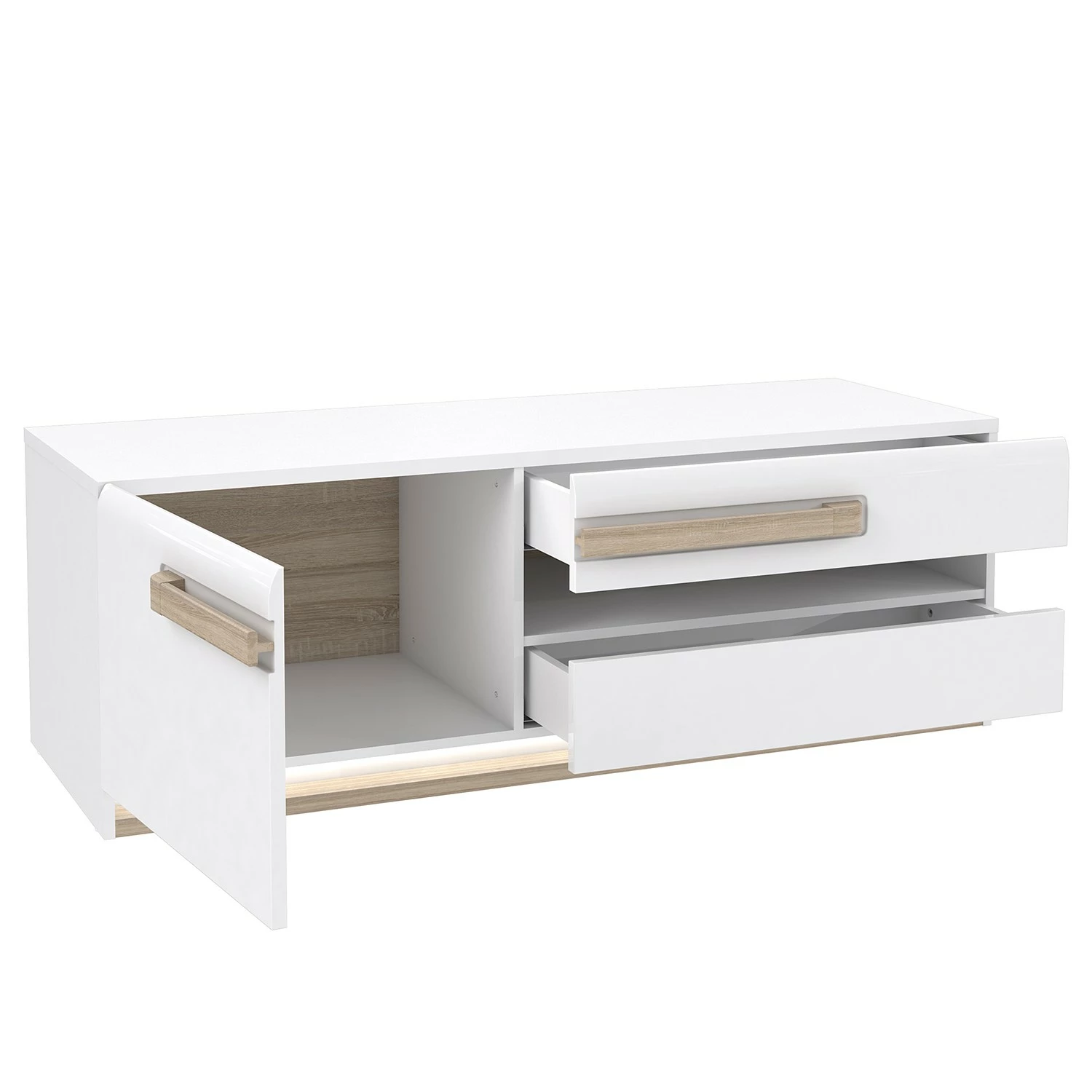 Loftscape TV-Lowboard Toscana II - Inkl. Beleuchtung - Eiche Sonoma Dekor 5 Loftscape TV-Lowboard Toscana II - Inkl. Beleuchtung - Eiche Sonoma Dekor – Bild 3