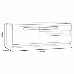 Loftscape TV-Lowboard Toscana II - Inkl. Beleuchtung - Eiche Sonoma Dekor 9 Loftscape TV-Lowboard Toscana II - Inkl. Beleuchtung - Eiche Sonoma Dekor -Kommoden Verkäufe 2023 1000342488 220331 500 SKETCH DETAILS P000000001000342488 sketch