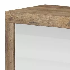 Loftscape TV-Lowboard Shipley - Hochglanz Weiß / Eiche Dekor -Kommoden Verkäufe 2023 1000342826 220412 050 DETAILS P000000001000342826