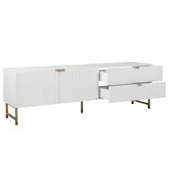 Loftscape TV-Lowboard Metropolis - Matt Weiß -Kommoden Verkäufe 2023 1000344594 220407 032 DETAILS P000000001000344594