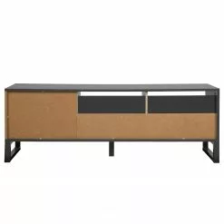 Loftscape TV-Lowboard Mid West - Bambus Dekor / Anthrazit -Kommoden Verkäufe 2023 1000344596 220407 036 DETAILS P000000001000344596