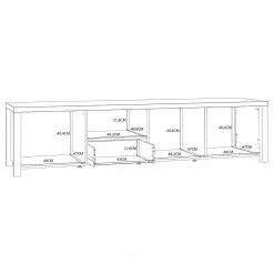 Red Living TV-Lowboard Westlock - Esche Dekor / Schwarz 19 Red Living TV-Lowboard Westlock - Esche Dekor / Schwarz -Kommoden Verkäufe 2023 1000344670 220414 501 SKETCH DETAILS P000000001000344670 sketch