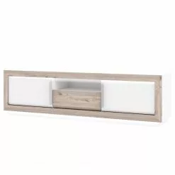 Loftscape TV-Lowboard Wilander - Inkl. Beleuchtung - Hochglanz Weiß / Eiche Nelson Dekor -Kommoden Verkäufe 2023 1000344671 220414 030 DETAILS P000000001000344671