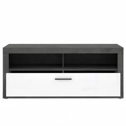 Loftscape TV-Lowboard Vetras I - Hochglanz Weiß / Beton Dekor 16 Loftscape TV-Lowboard Vetras I - Hochglanz Weiß / Beton Dekor -Kommoden Verkäufe 2023 1000344674 220414 040 DETAILS P000000001000344674