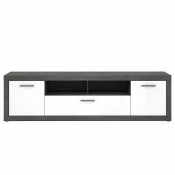 Loftscape TV-Lowboard Vetras II - Hochglanz Weiß / Beton Dekor 15 Loftscape TV-Lowboard Vetras II - Hochglanz Weiß / Beton Dekor -Kommoden Verkäufe 2023 1000344680 220414 035 DETAILS P000000001000344680