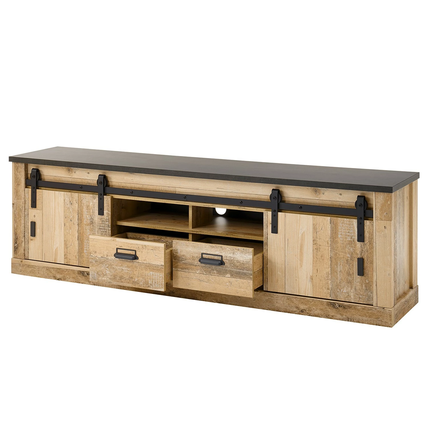 Ridgevalley TV-Lowboard Shutter II - Eiche Dekor 8 Ridgevalley TV-Lowboard Shutter II - Eiche Dekor – Bild 6