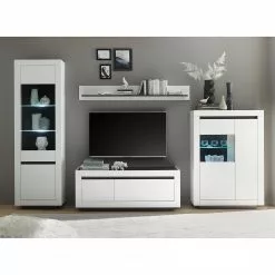 Loftscape TV-Lowboard Accra I - Weiß / Anthrazit -Kommoden Verkäufe 2023 1000348813 220506 021 MOOD DETAILS P000000001000348813 mood