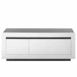 Loftscape TV-Lowboard Accra I - Weiß / Anthrazit -Kommoden Verkäufe 2023 1000348813 220506 030 DETAILS P000000001000348813