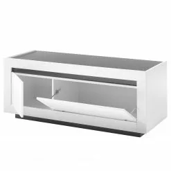 Loftscape TV-Lowboard Accra I - Weiß / Anthrazit -Kommoden Verkäufe 2023 1000348813 220506 031 DETAILS P000000001000348813