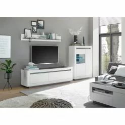 Loftscape TV-Lowboard Accra II - Weiß / Anthrazit -Kommoden Verkäufe 2023 1000348828 220506 022 MOOD DETAILS P000000001000348828 mood