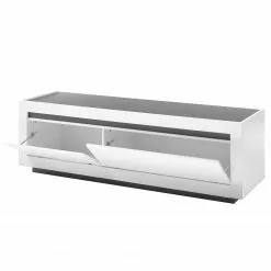 Loftscape TV-Lowboard Accra II - Weiß / Anthrazit -Kommoden Verkäufe 2023 1000348828 220506 031 DETAILS P000000001000348828