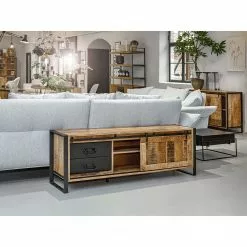 Red Living TV-Lowboard Toleos - Mango sägerau massiv / Eisen - Mangoholz / Schwarz 17 Red Living TV-Lowboard Toleos - Mango sägerau massiv / Eisen - Mangoholz / Schwarz -Kommoden Verkäufe 2023 1000352071 220520 021 MOOD DETAILS P000000001000352071 mood