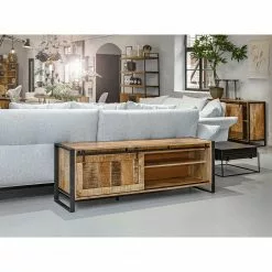 Red Living TV-Lowboard Toleos - Mango sägerau massiv / Eisen - Mangoholz / Schwarz 18 Red Living TV-Lowboard Toleos - Mango sägerau massiv / Eisen - Mangoholz / Schwarz -Kommoden Verkäufe 2023 1000352071 220520 022 MOOD DETAILS P000000001000352071 mood