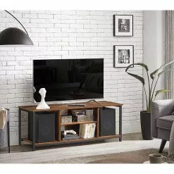 Red Living TV-Rack Leesville - Braun / Schwarz -Kommoden Verkäufe 2023 1000355232 220601 021 MOOD DETAILS P000000001000355232 mood