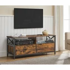 Red Living TV-Lowboard Molalla II - Braun / Schwarz -Kommoden Verkäufe 2023 1000355235 220601 021 MOOD DETAILS P000000001000355235 mood