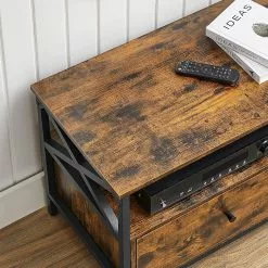 Red Living TV-Lowboard Molalla II - Braun / Schwarz -Kommoden Verkäufe 2023 1000355235 220601 032 DETAILS P000000001000355235