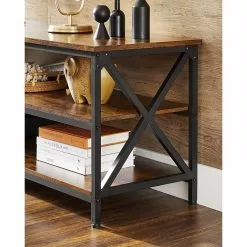 Red Living TV-Rack Molalla - Braun / Schwarz 13 Red Living TV-Rack Molalla - Braun / Schwarz -Kommoden Verkäufe 2023 1000355236 220601 030 DETAILS P000000001000355236