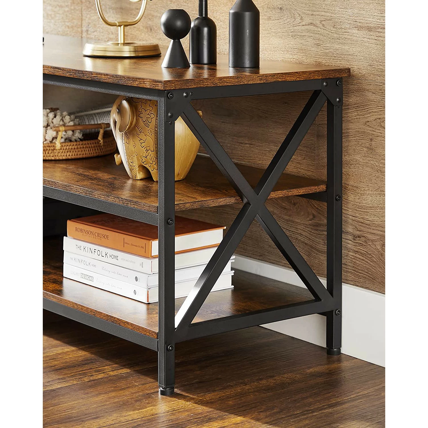 Red Living TV-Rack Molalla - Braun / Schwarz 7 Red Living TV-Rack Molalla - Braun / Schwarz – Bild 5