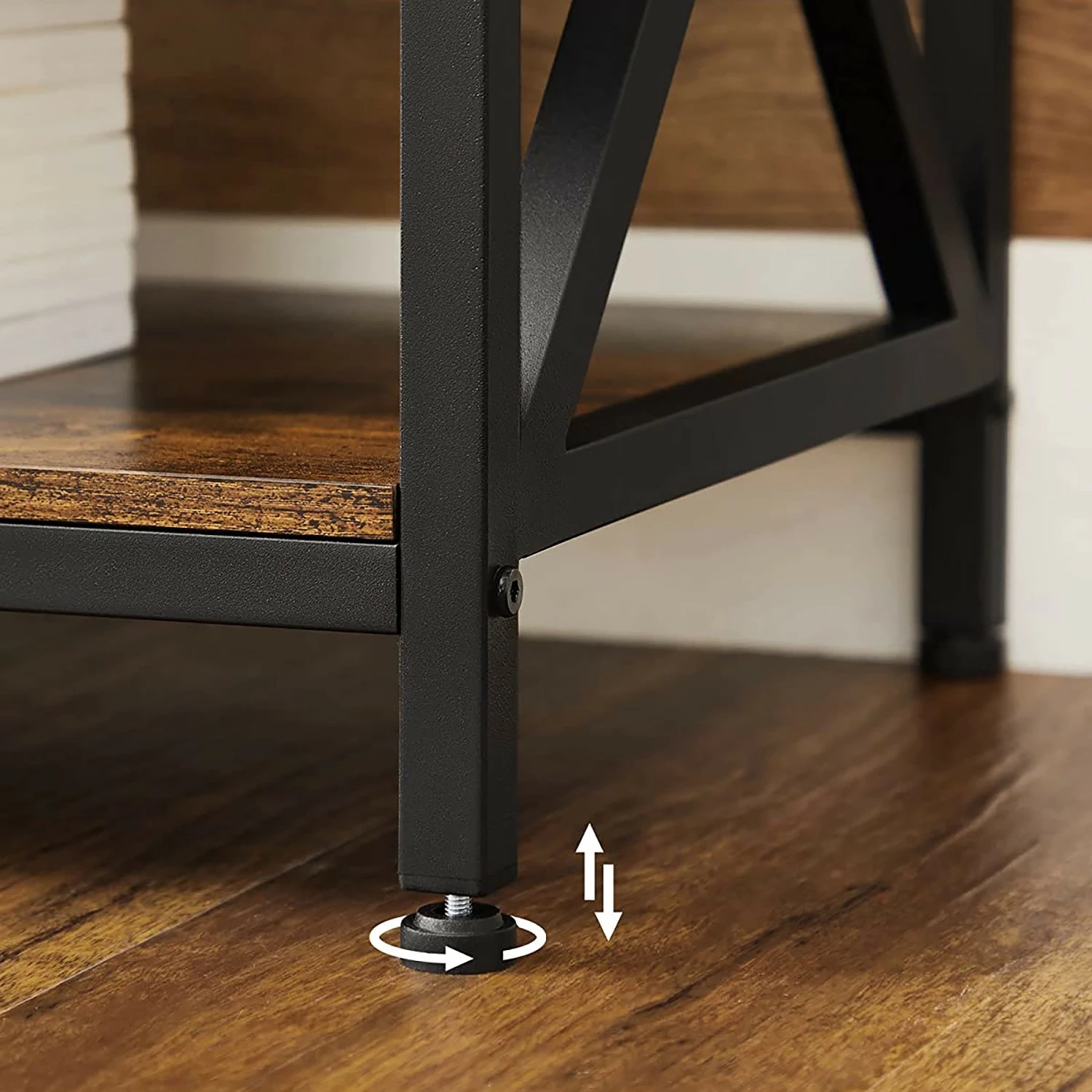 Red Living TV-Rack Molalla - Braun / Schwarz 8 Red Living TV-Rack Molalla - Braun / Schwarz – Bild 6