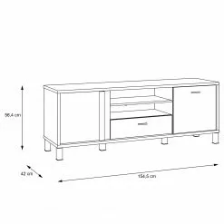 Red Living TV-Lowboard Vallegrande II - Alpenkiefer Dekor / Schwarz 14 Red Living TV-Lowboard Vallegrande II - Alpenkiefer Dekor / Schwarz -Kommoden Verkäufe 2023 1000356704 220603 500 SKETCH DETAILS P000000001000356704 sketch