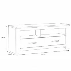 Loftscape TV-Lowboard Verolme II - Eiche Dekor 10 Loftscape TV-Lowboard Verolme II - Eiche Dekor -Kommoden Verkäufe 2023 1000356723 220603 500 SKETCH DETAILS P000000001000356723 sketch