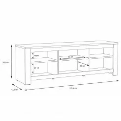 Loftscape TV-Lowboard Verolme I - Eiche Dekor 13 Loftscape TV-Lowboard Verolme I - Eiche Dekor -Kommoden Verkäufe 2023 1000356724 220603 501 SKETCH DETAILS P000000001000356724 sketch