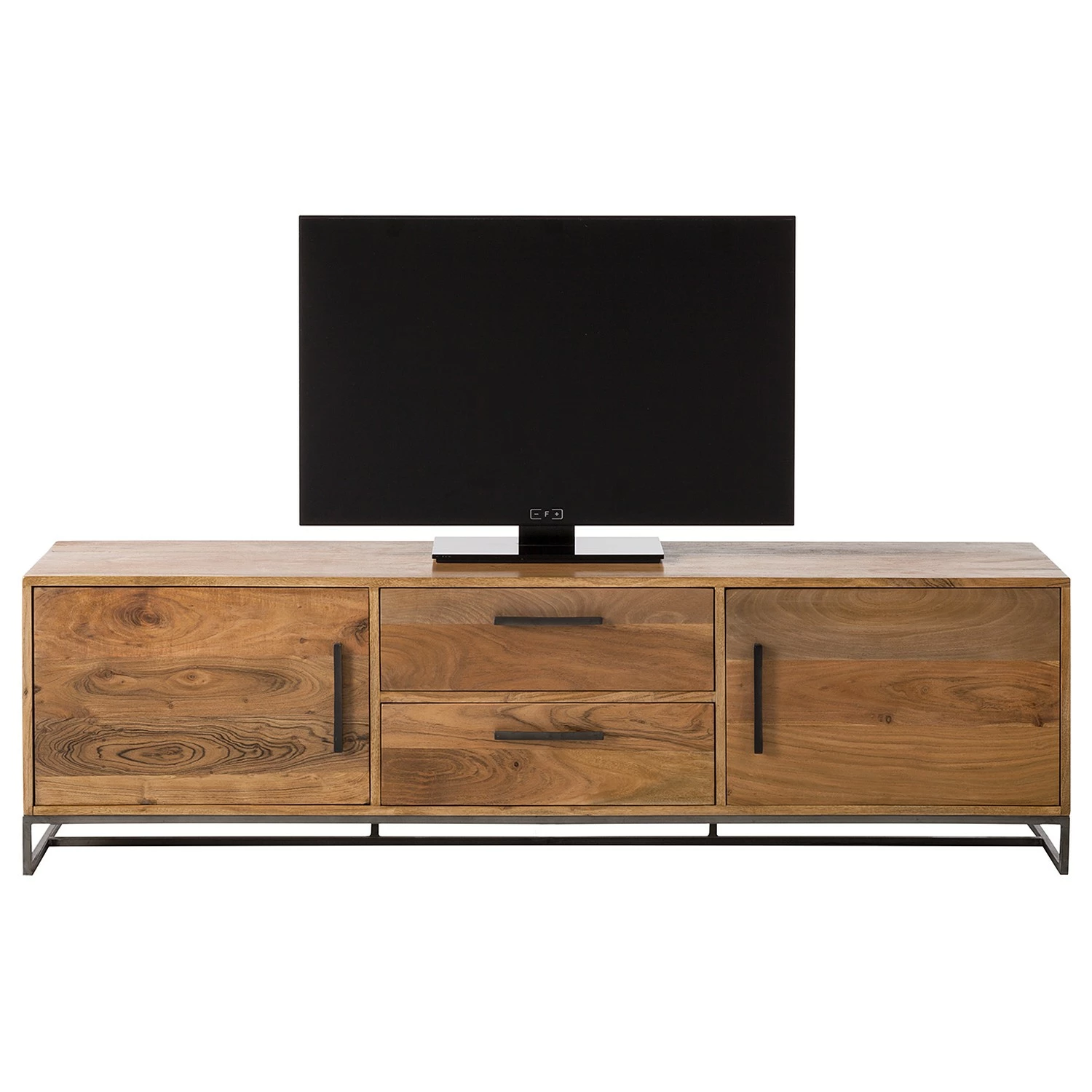 Ars manufacti TV-Lowboard Woodson III - Akazie massiv / Metall - Akazie Hellbraun 5 Ars manufacti TV-Lowboard Woodson III - Akazie massiv / Metall - Akazie Hellbraun – Bild 3