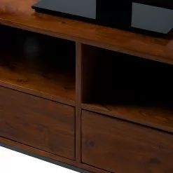 Ars manufacti TV-Lowboard Woodson V - Akazie massiv / Metall - Akazie Braun -Kommoden Verkäufe 2023 1000361861 220624 039 DETAILS P000000001000361861