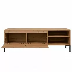 Loftscape TV-Lowboard Brochet - Eiche Dekor / Schwarz -Kommoden Verkäufe 2023 1000363058 220704 032 DETAILS P000000001000363058