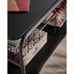 Loftscape TV-Rack Kathu - Stahl - Schwarz -Kommoden Verkäufe 2023 1000363960 220714 050 DETAILS P000000001000363960