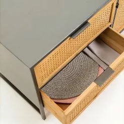 Red Living TV-Lowboard Kisumu - Wiener Geflecht / Eisen - Braun / Schwarz 25 Red Living TV-Lowboard Kisumu - Wiener Geflecht / Eisen - Braun / Schwarz -Kommoden Verkäufe 2023 1000363963 220714 060 DETAILS P000000001000363963