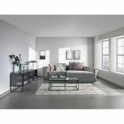 Loftscape TV-Lowboard Tete - Glas / Metall - Schwarz 17 Loftscape TV-Lowboard Tete - Glas / Metall - Schwarz -Kommoden Verkäufe 2023 1000363986 220714 022 MOOD DETAILS P000000001000363986 mood