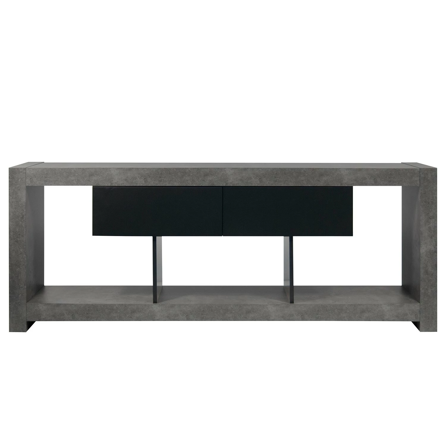 Temahome TV-Lowboard Nara - Beton Dekor / Schwarz 12 Temahome TV-Lowboard Nara - Beton Dekor / Schwarz – Bild 10