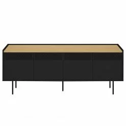 Temahome TV-Lowboard Radio - Echtholzfurnier - Schwarz / Eiche 15 Temahome TV-Lowboard Radio - Echtholzfurnier - Schwarz / Eiche -Kommoden Verkäufe 2023 1000366703 220906 040 DETAILS P000000001000366703