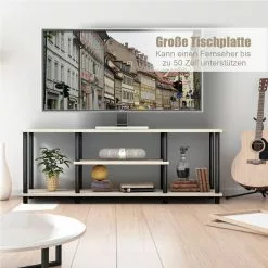 Costway TV-Schrank Fernsehschrank - Grau -Kommoden Verkäufe 2023 11b852ebee124226a47918ef815c6ccd