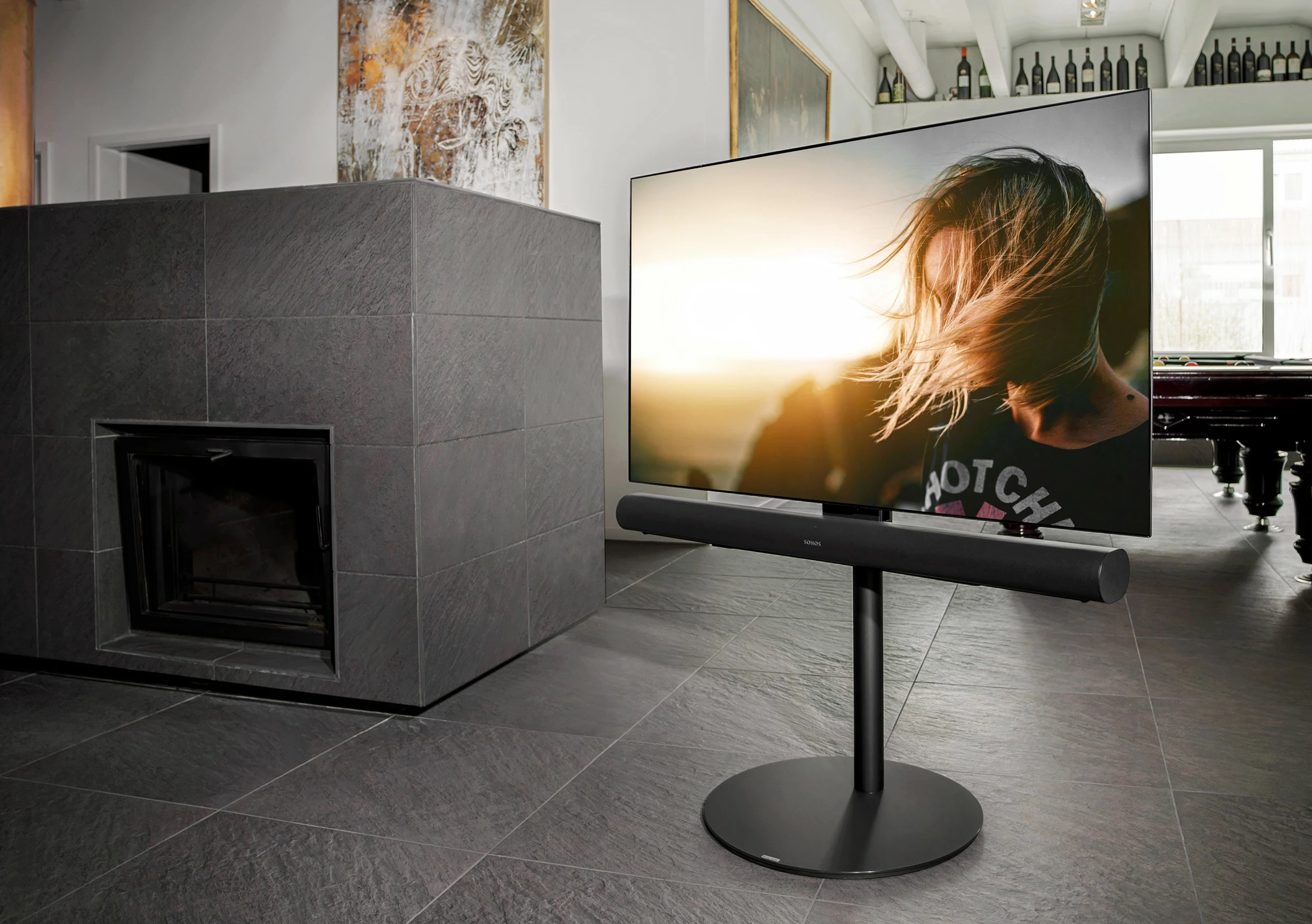 TV-Stand Spectral Circle VX Sonos Arc - Schwarz 4 TV-Stand Spectral Circle VX Sonos Arc - Schwarz – Bild 2