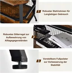 Costway Industrieller TV-Ständer 10 Costway Industrieller TV-Ständer -Kommoden Verkäufe 2023 1cf6738dda104767b86711eac154c436