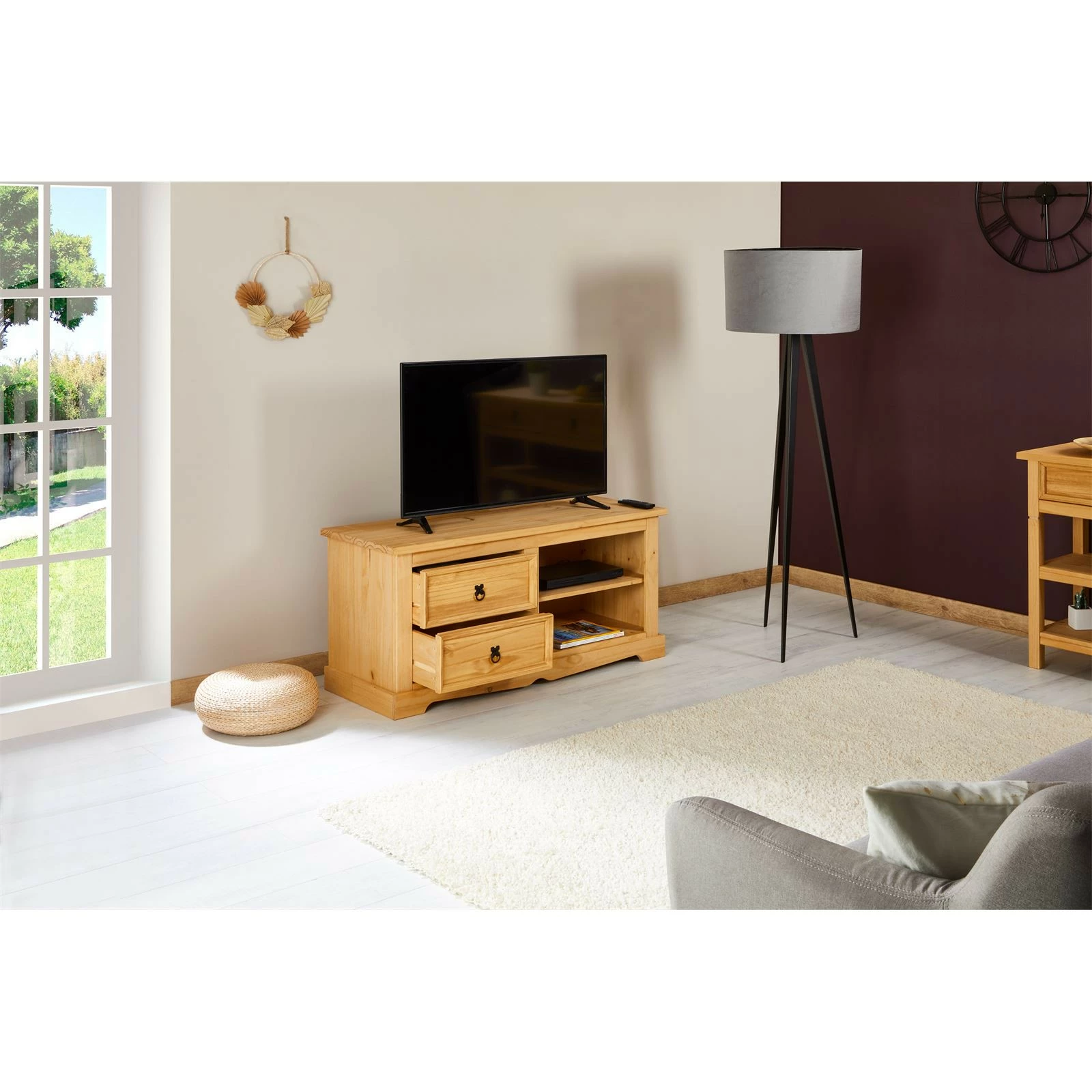 IDIMEX Mexiko Möbel Lowboard TEQUILA 4 IDIMEX Mexiko Möbel Lowboard TEQUILA – Bild 2