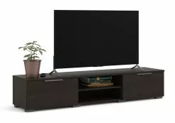 Ebuy24 Malika TV Tisch - Eiche Dunkel - Eiche Dekor